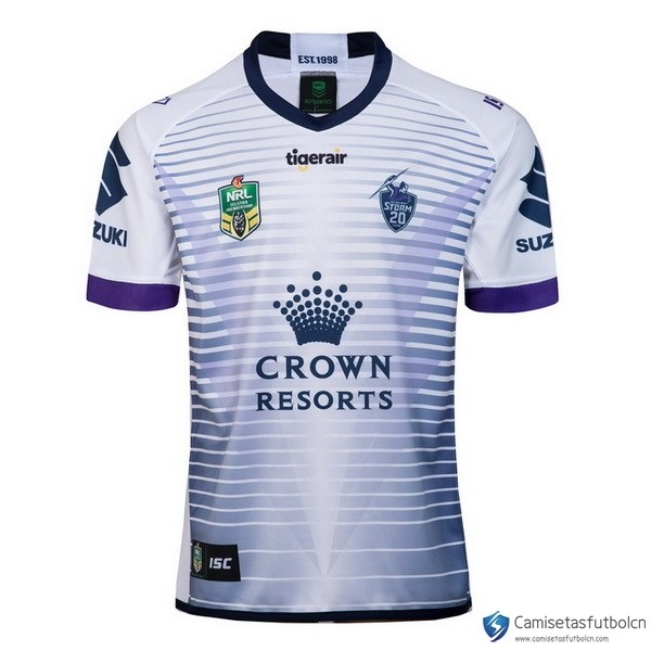 Camiseta Melbourne Storm Segunda equipo 2018 Blanco